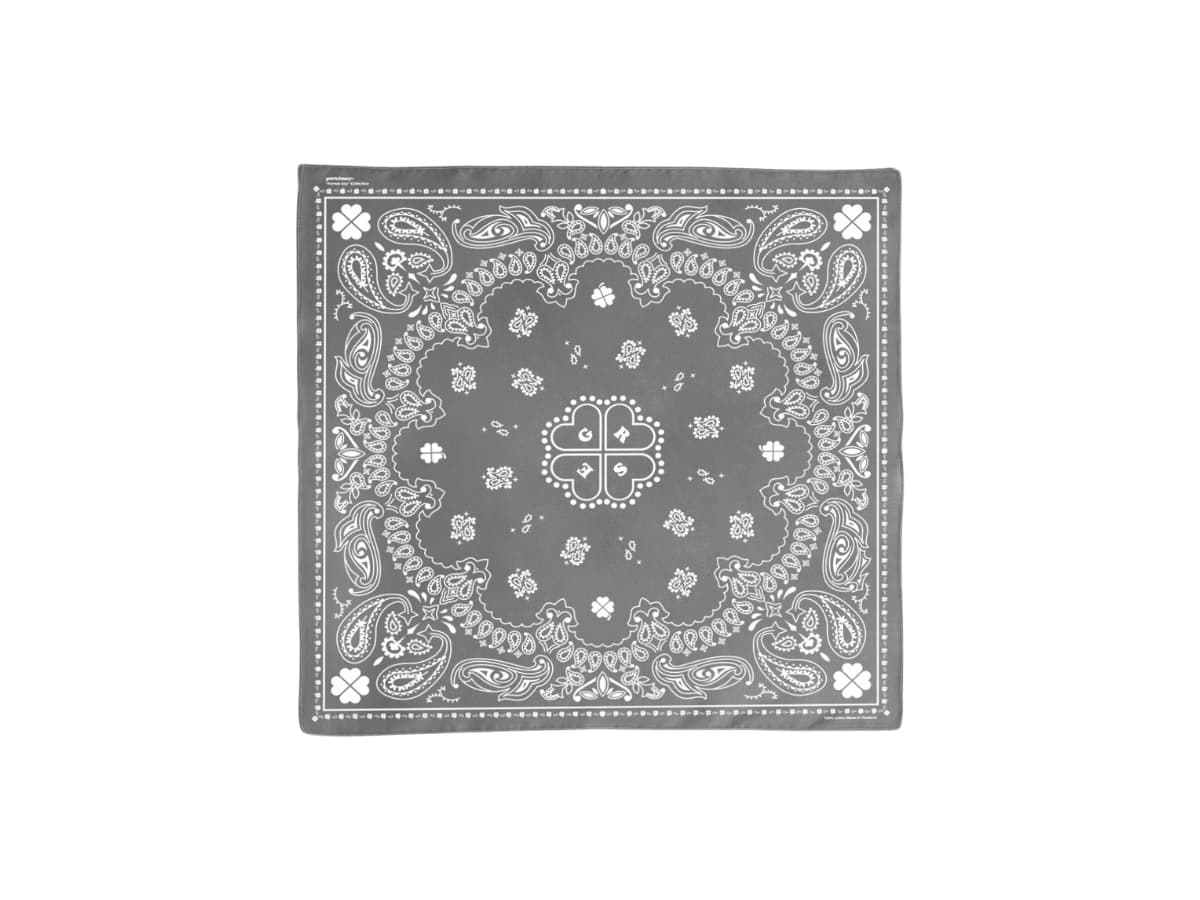 Getricheasy Bandana Paisley Gray