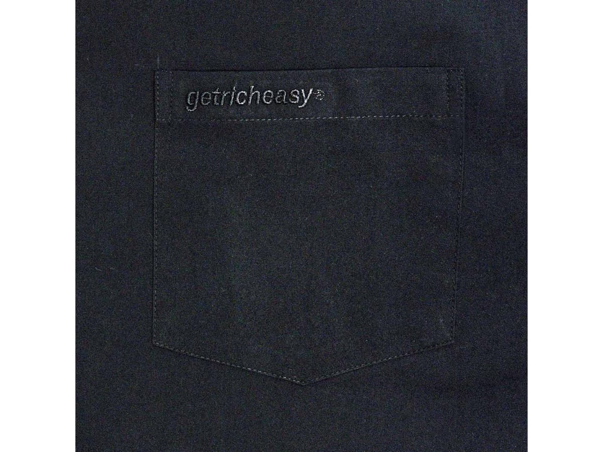 Getricheasy Crop Cuban Shirt Black