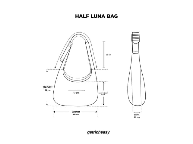 Getricheasy Getricheasy Half Luna Bag - view 3