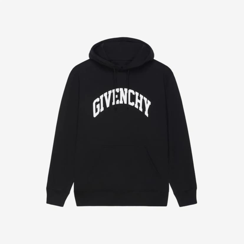 Givenchy Givenchy Classic Fit Hoodie Black