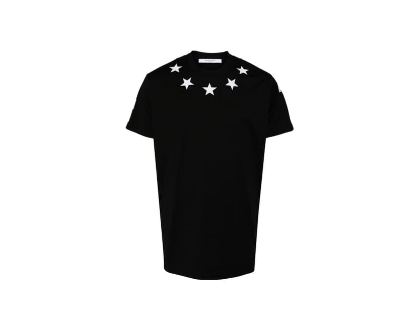 Givenchy Givenchy Embroidered T-shirt Black