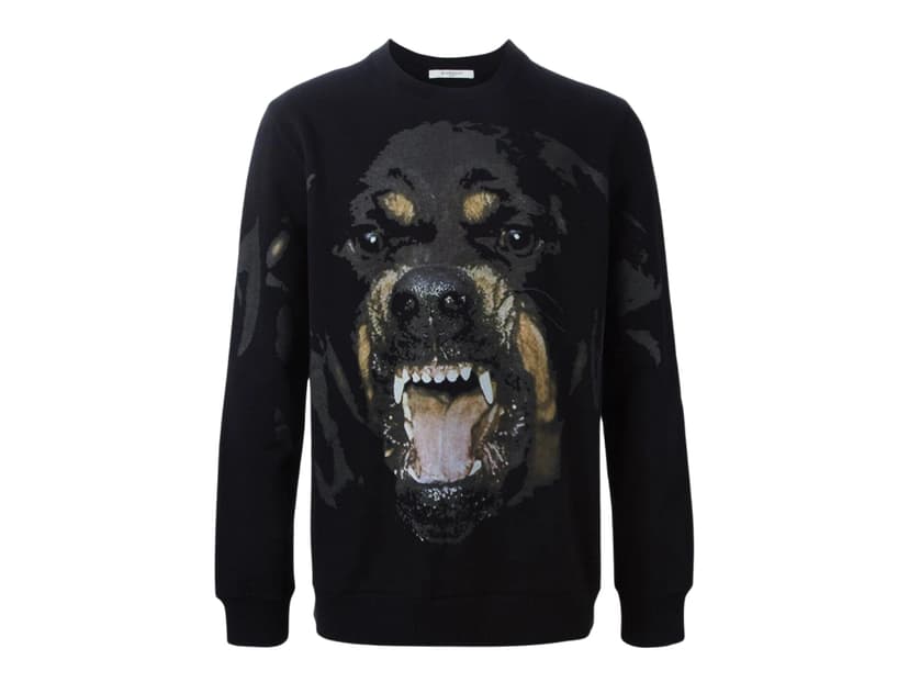 Givenchy Givenchy Rottweiler Printed Sweatshirt Black