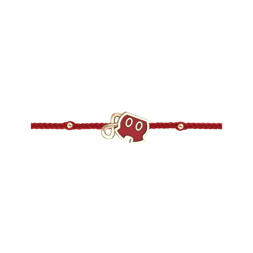 RAVIPA Gold Mickey Mouse Shorts Bracelet