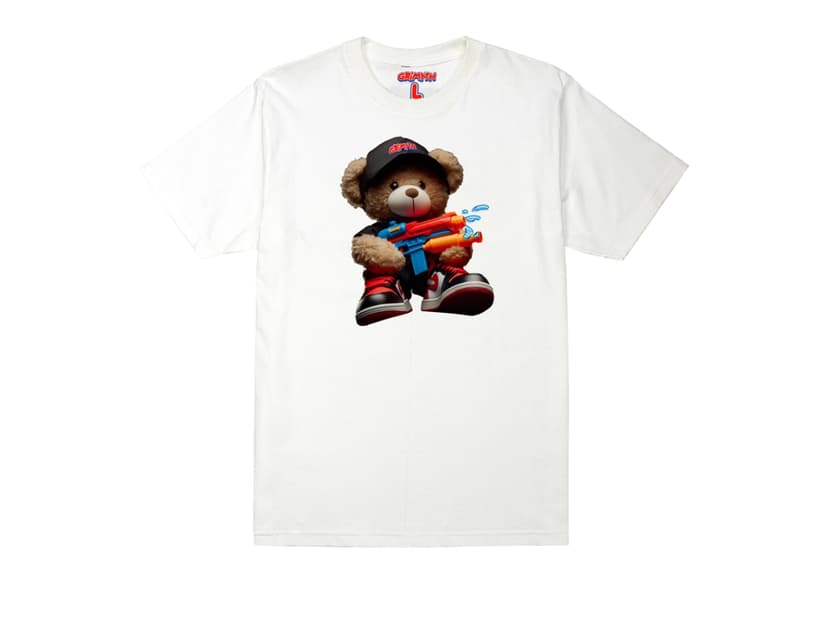 Grimyth Grimyth Teddy Water Gun White