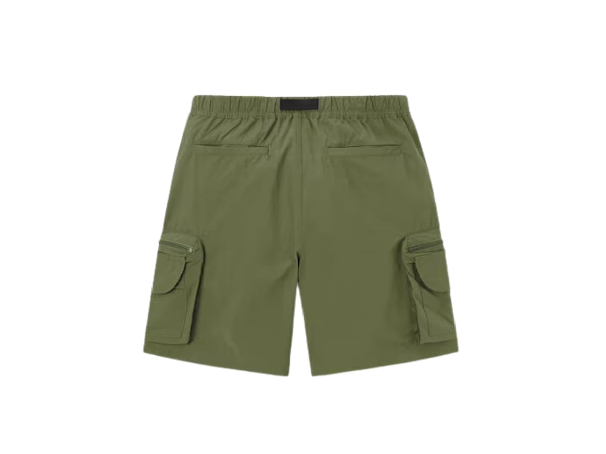 GU Nylon cargo shorts Olive