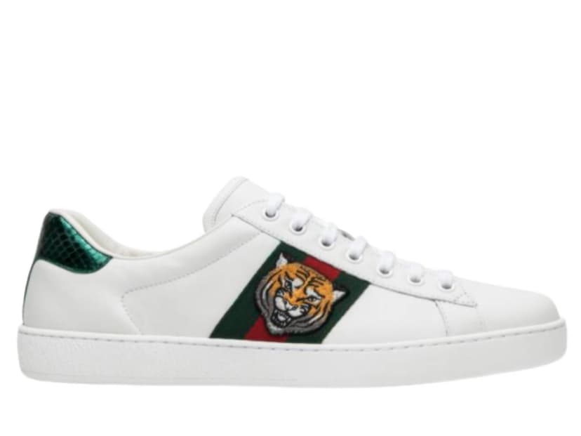 Gucci Gucci Ace Embroidered Tiger