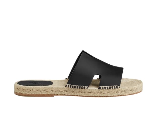 Hermes Hermes Antigua Espadrille Noir - view 1