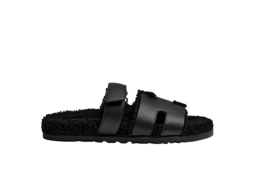 Hermes Hermes Chypre Sandal Noir Noir