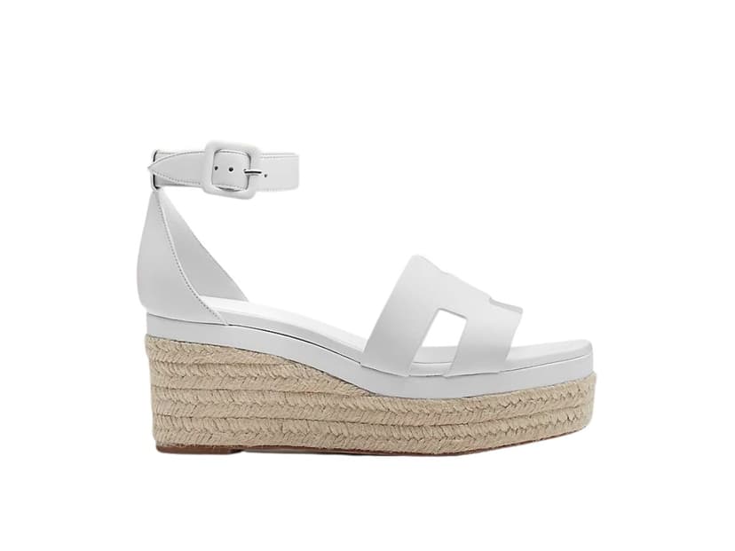 Hermes Hermes Elda Espadrille Blanc