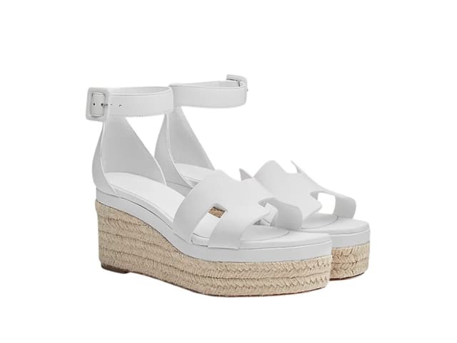 Hermes Hermes Elda Espadrille Blanc - view 2