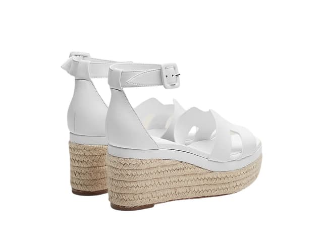 Hermes Hermes Elda Espadrille Blanc - view 3