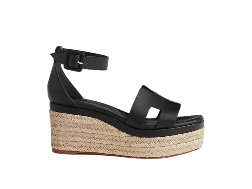 Hermes Hermes Elda Espadrille Noir