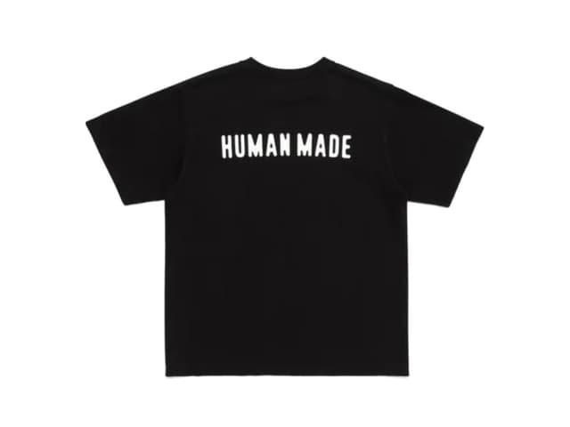Human Made Human Made Heart Badge T-Shirt Black - view 2
