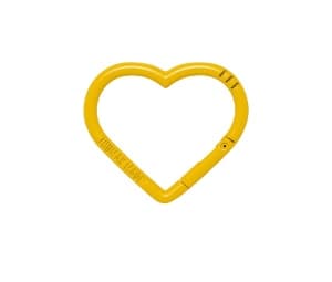 Buy Human Made Heart Carabiner Yellow at Sasom – Authentic and Ready to Ship