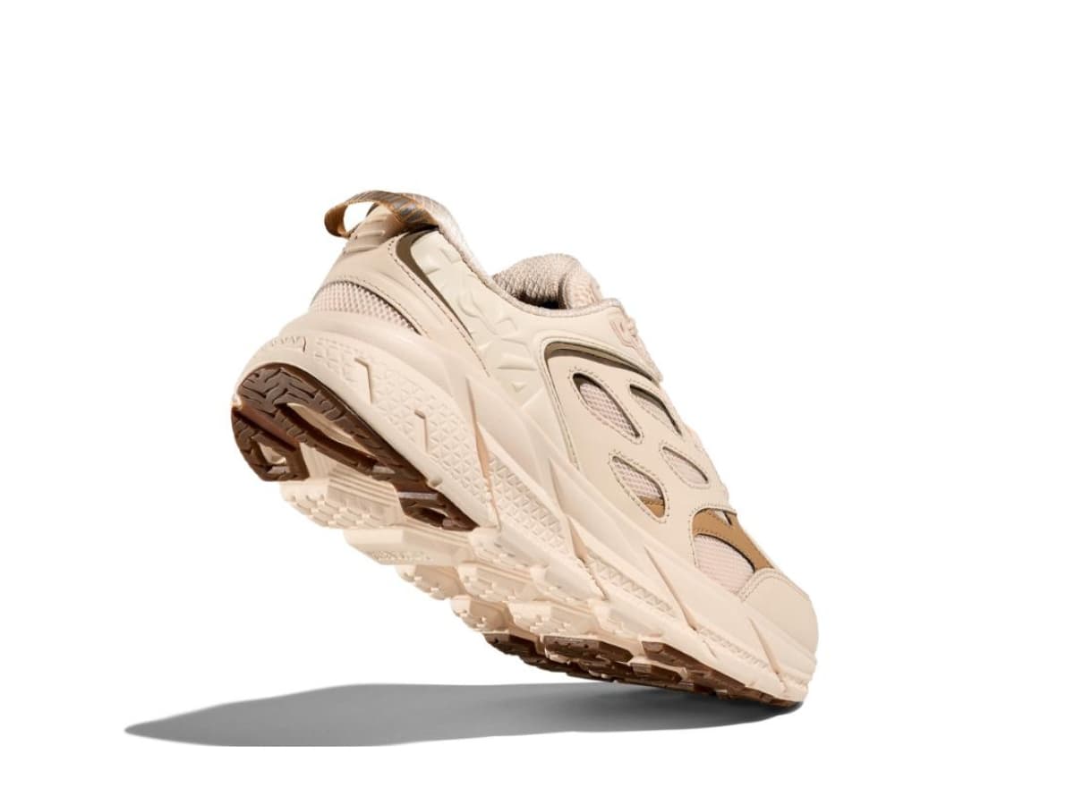 Hoka Clifton L Beige