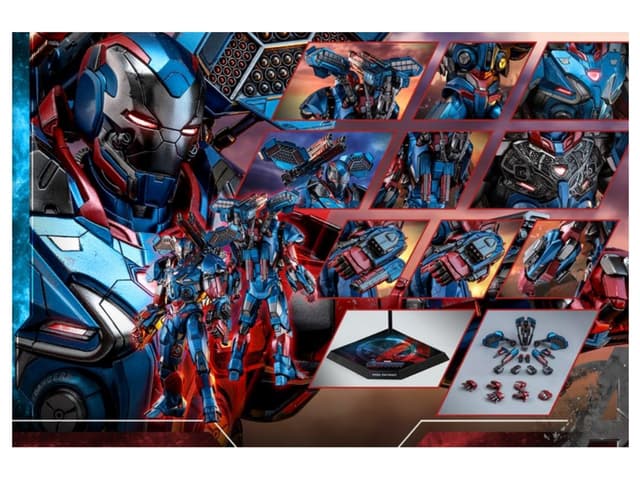 Hot Toys Hot Toys Iron Patriot - view 3