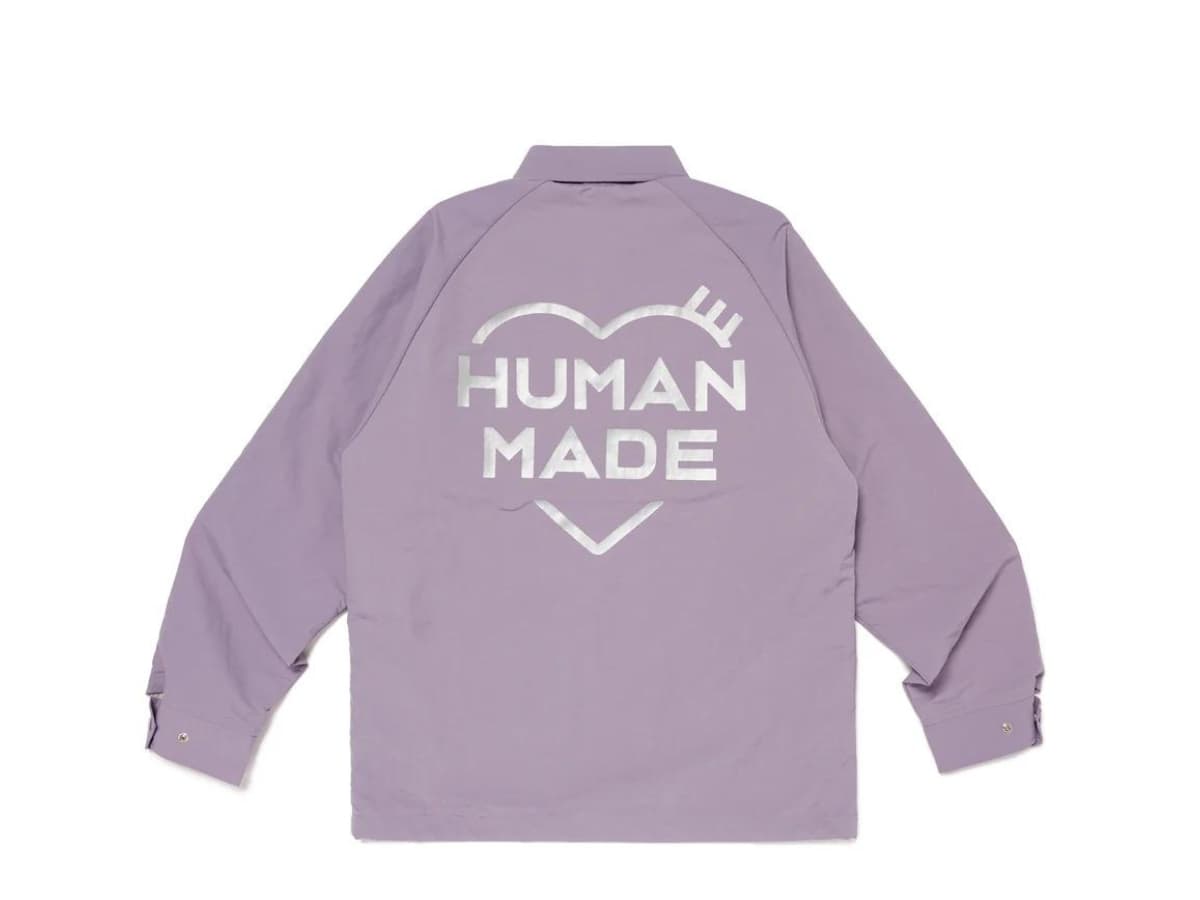 Human Made Coach Jacket Purple