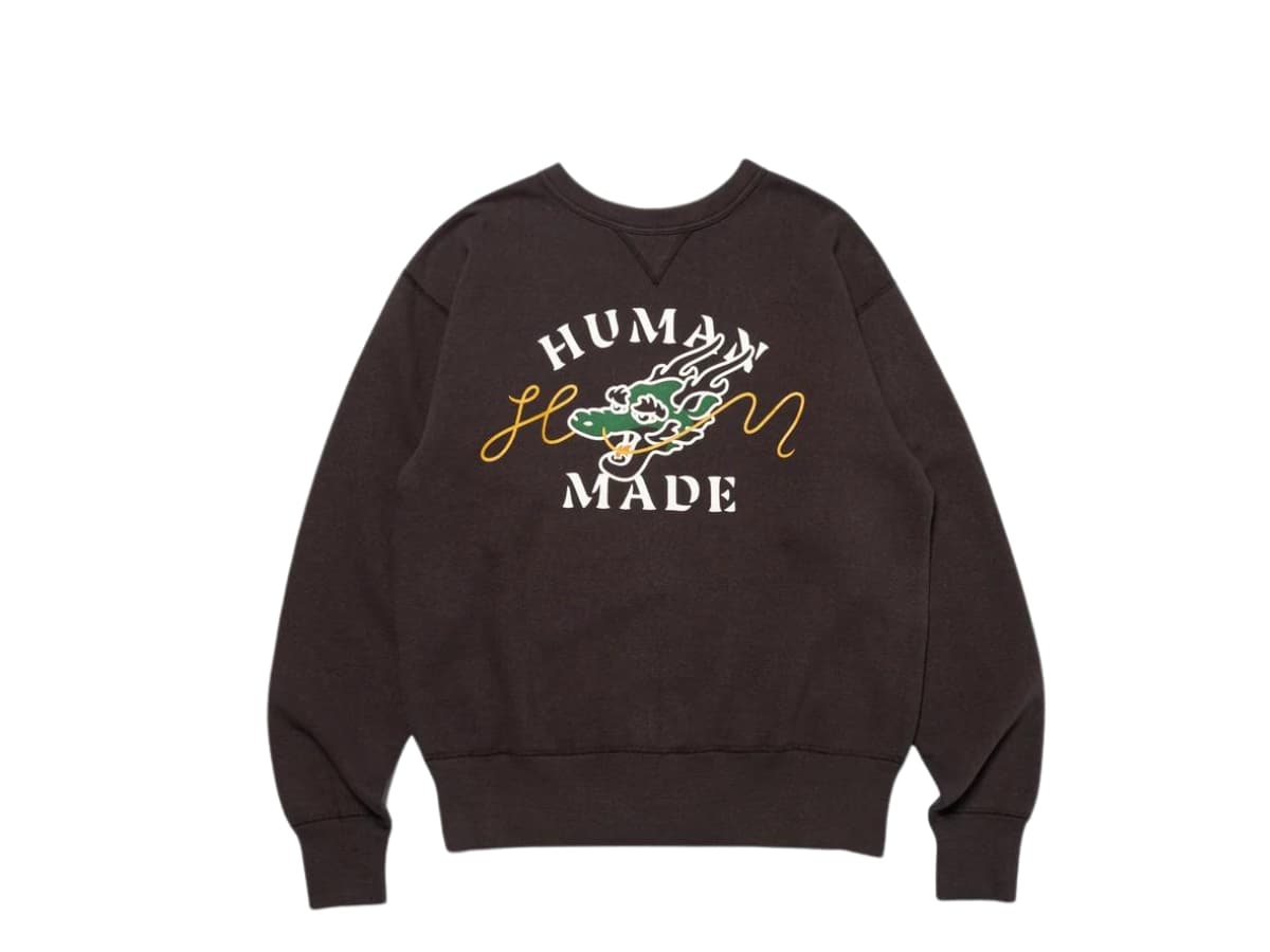 Human Made Dragon Sweatshirt Black