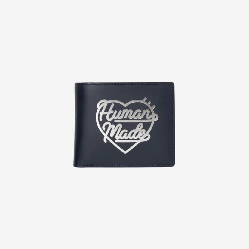 Human Made Human Made Leather Wallet Navy