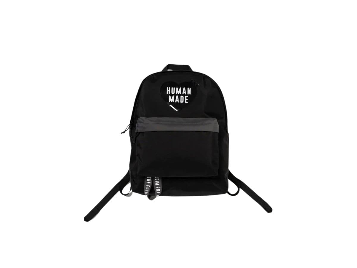 Human Made Nylon Backpack Black