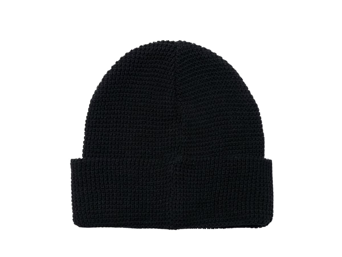 Human Made Waffle Beanie Black