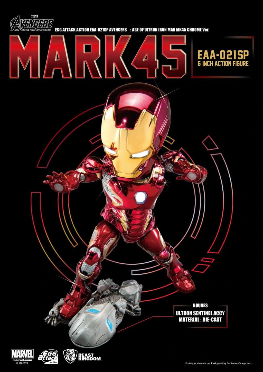 Iron Man MK45| Avengers Age of Ultron (Special) (Egg Attack Action)