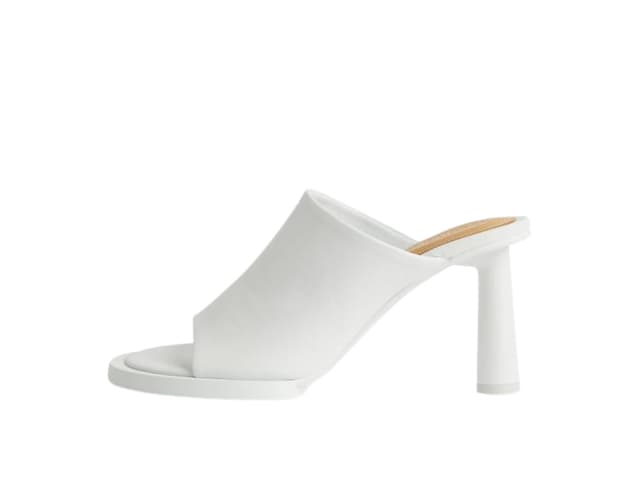 Jacquemus Jaquemus Les Mules Carre Rond White - view 2