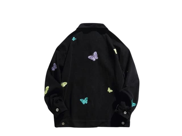 Jeera 168 Jeera 168 Black Butterfly Jacket - view 2