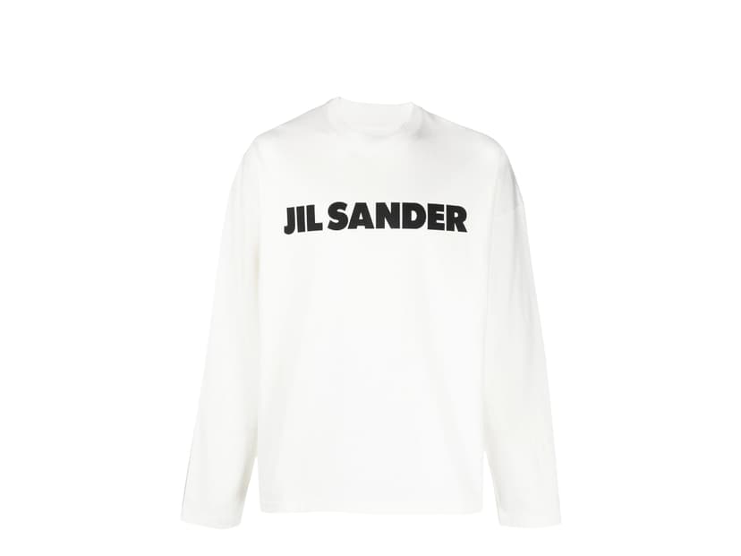 Jil Sander Jil Sander Cotton Sweatshirt White