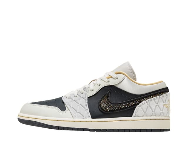 Jordan Jordan 1 Low Beaded Swoosh - view 2