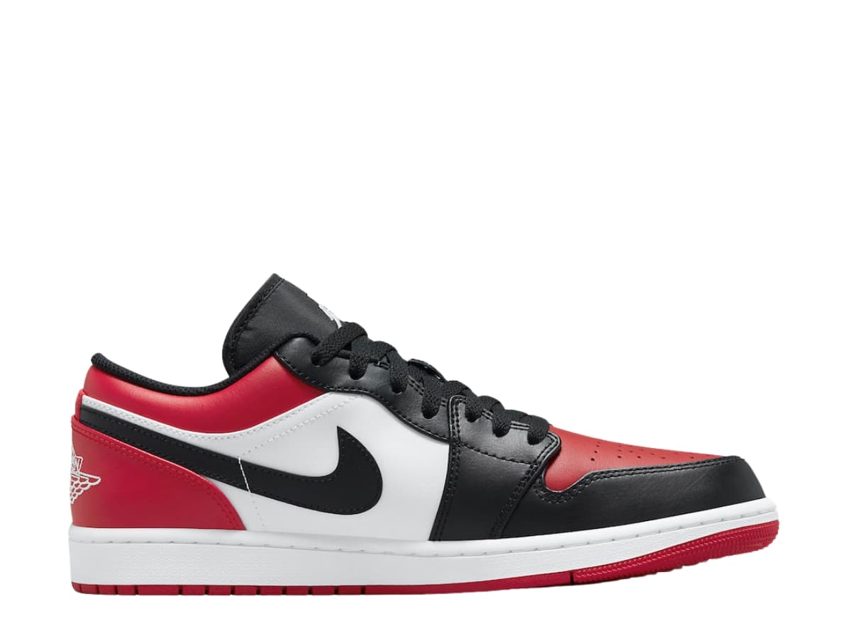 Jordan 1 Low Bred Toe