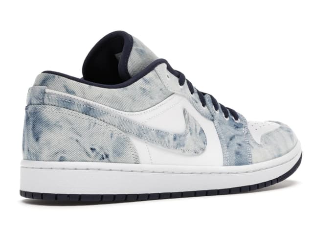 Jordan Jordan 1 Low Washed Denim - view 3
