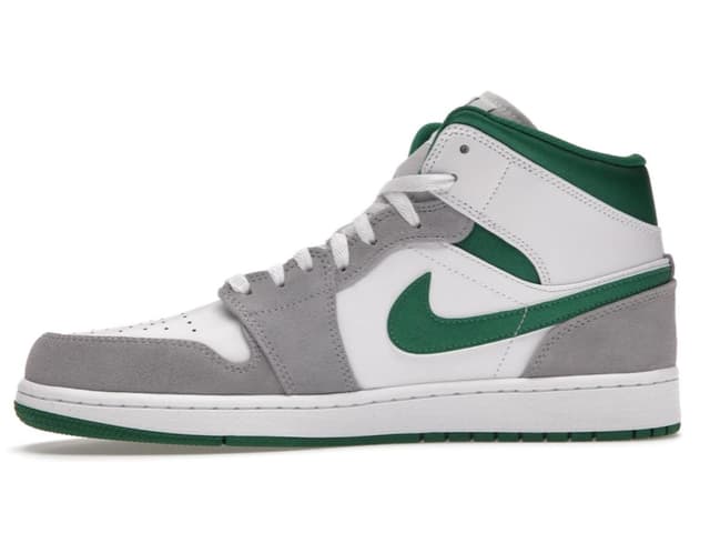 Jordan Jordan 1 Mid SE Grey Green - view 2