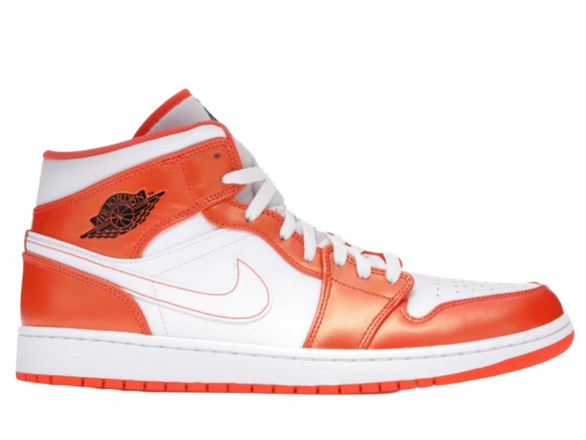 Jordan 1 Mid Metallic Orange