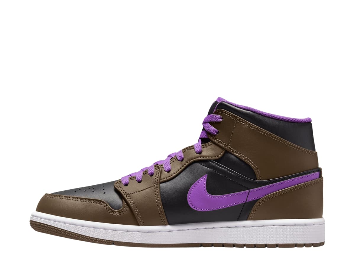 Jordan 1 Mid Purple Mocha