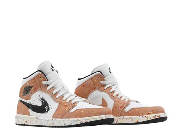 Jordan Jordan 1 Mid SE Brushstroke - view 3
