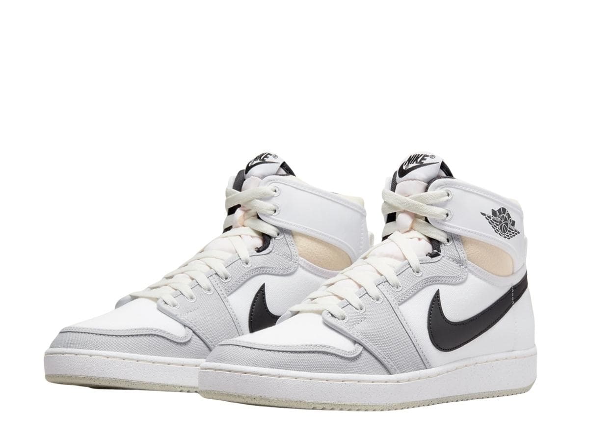 Jordan 1 Retro AJKO White Black Grey Fog