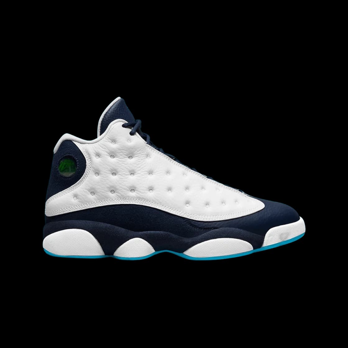 Jordan 13 Retro Obsidian Powder Blue White