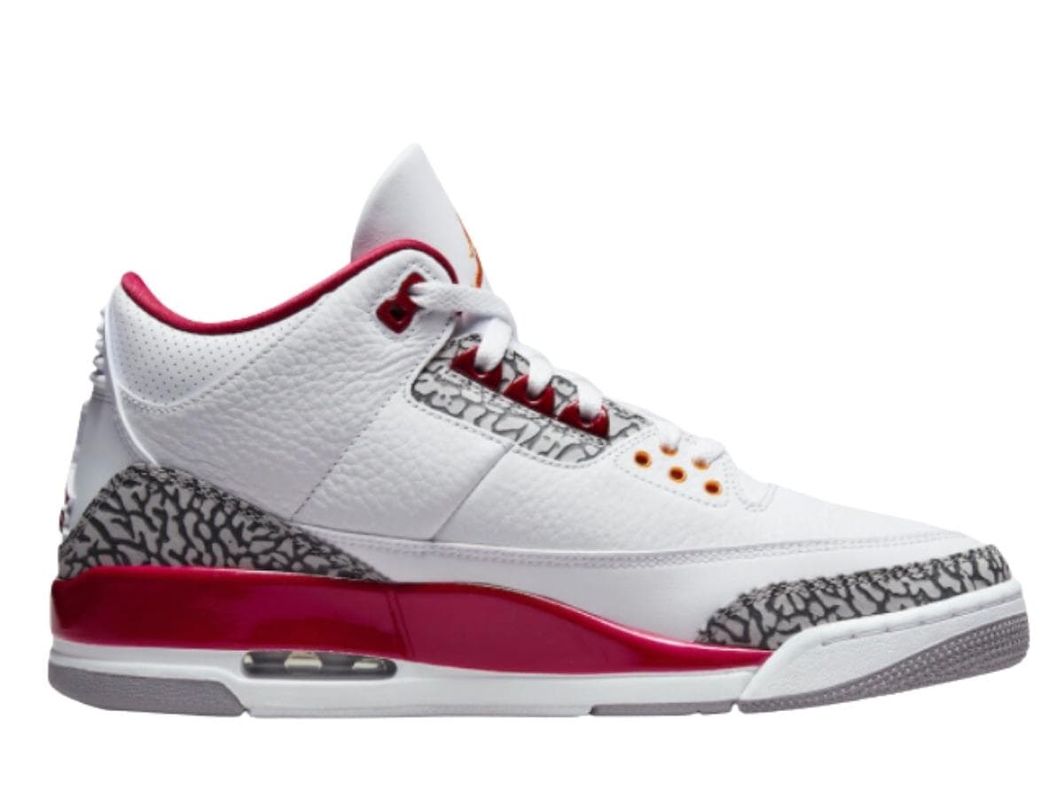 Jordan 3 Retro Cardinal Red