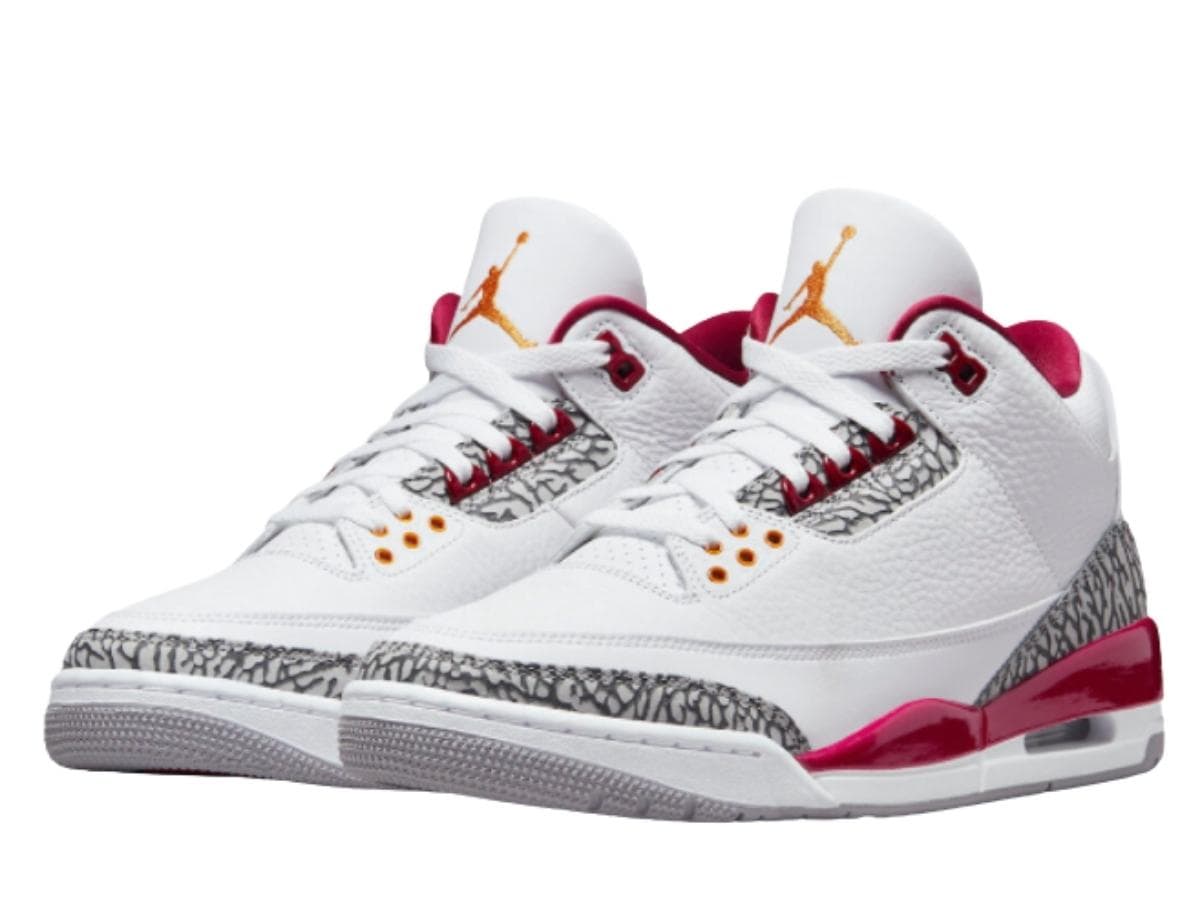 Jordan 3 Retro Cardinal Red