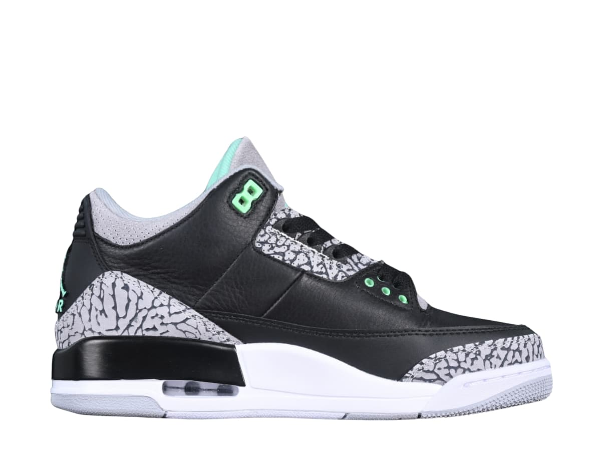 Jordan 3 Retro Green Glow