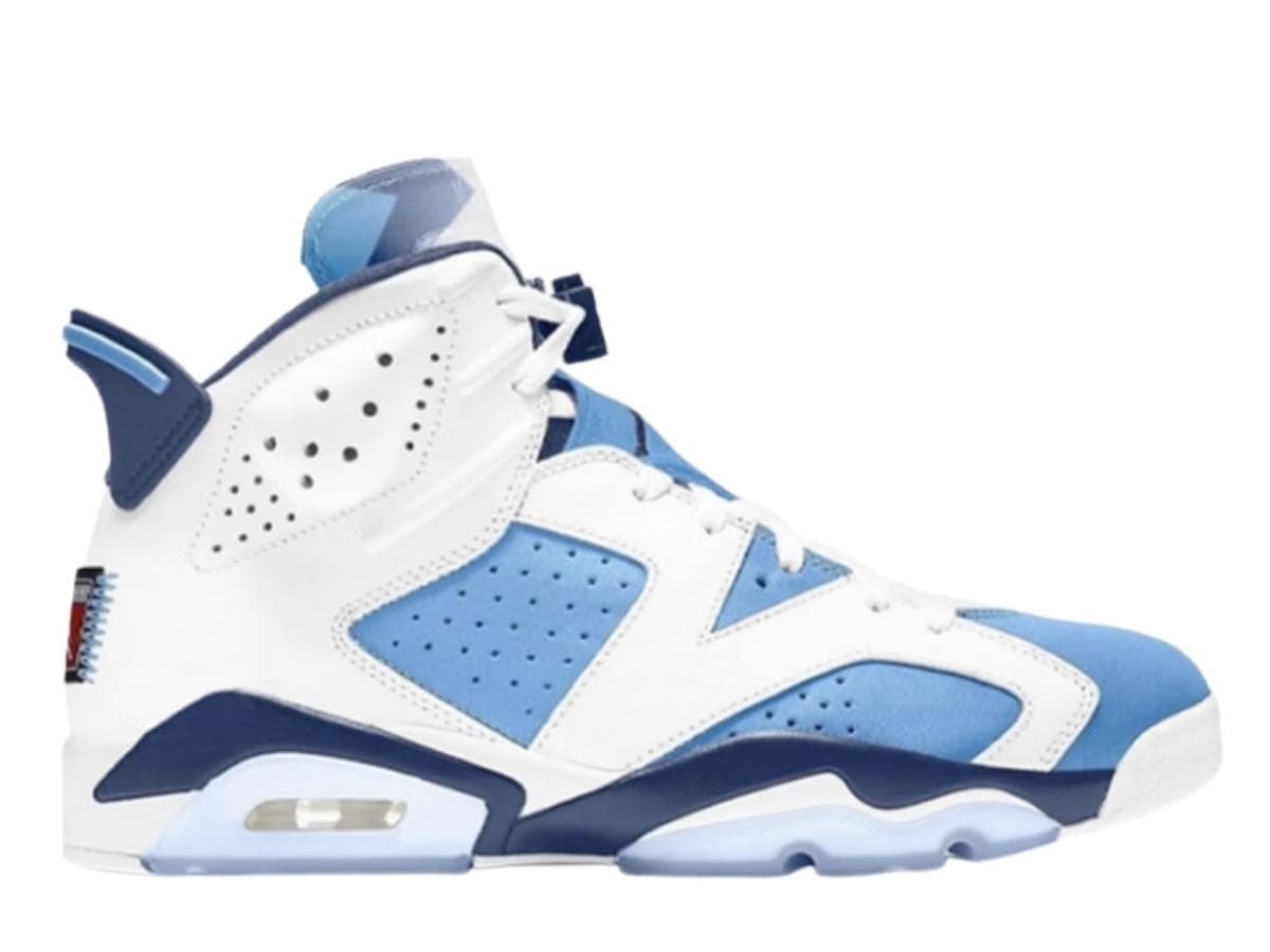 Jordan 6 Retro UNC White