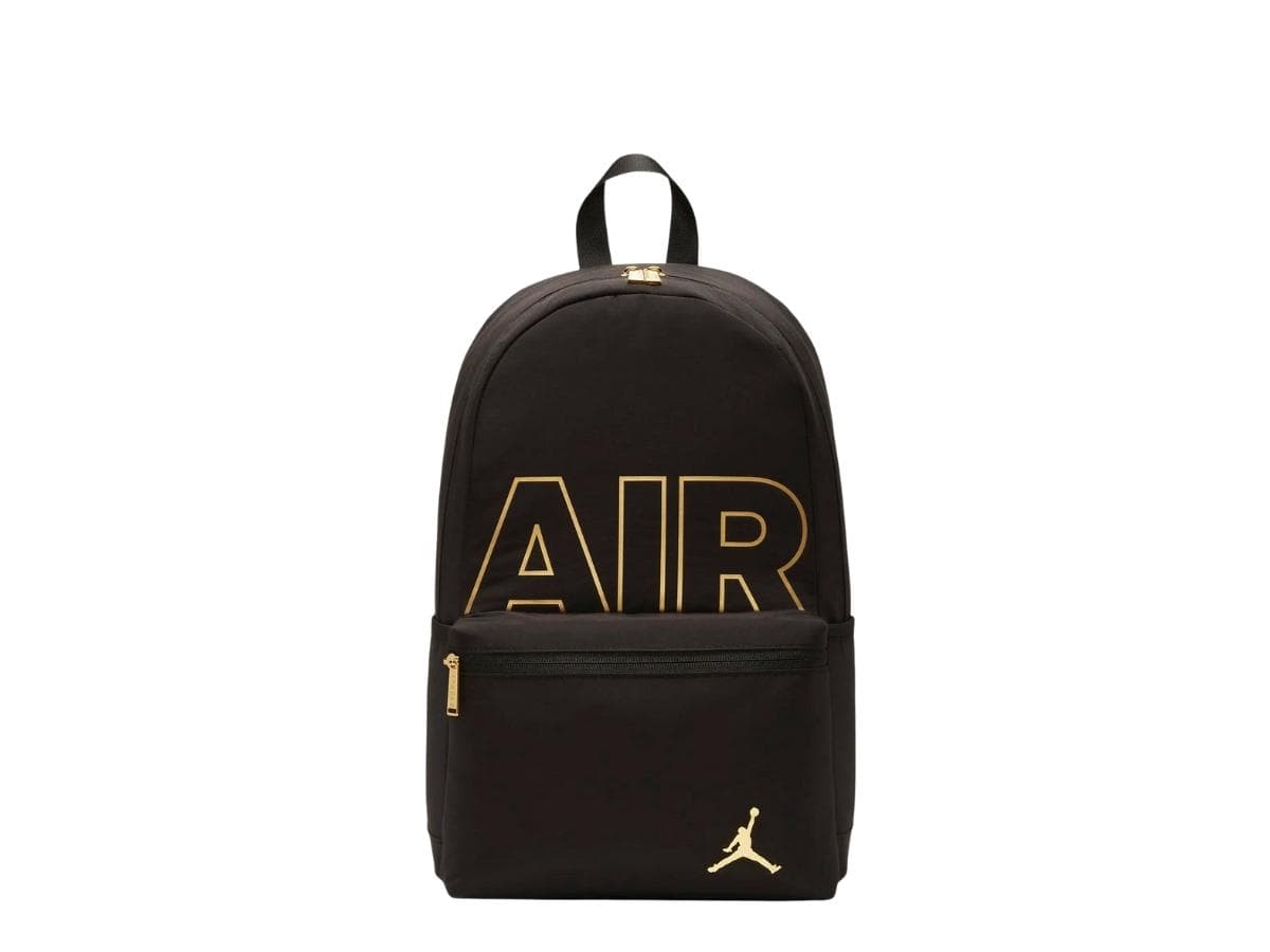 Jordan Black And Gold Backpack