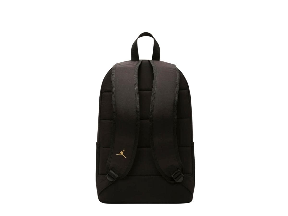 Jordan Black And Gold Backpack