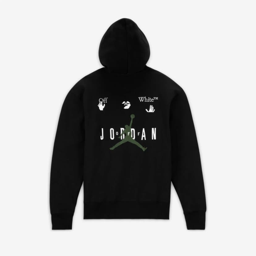 Jordan Jordan x Off-White Hoodie Black - Asia