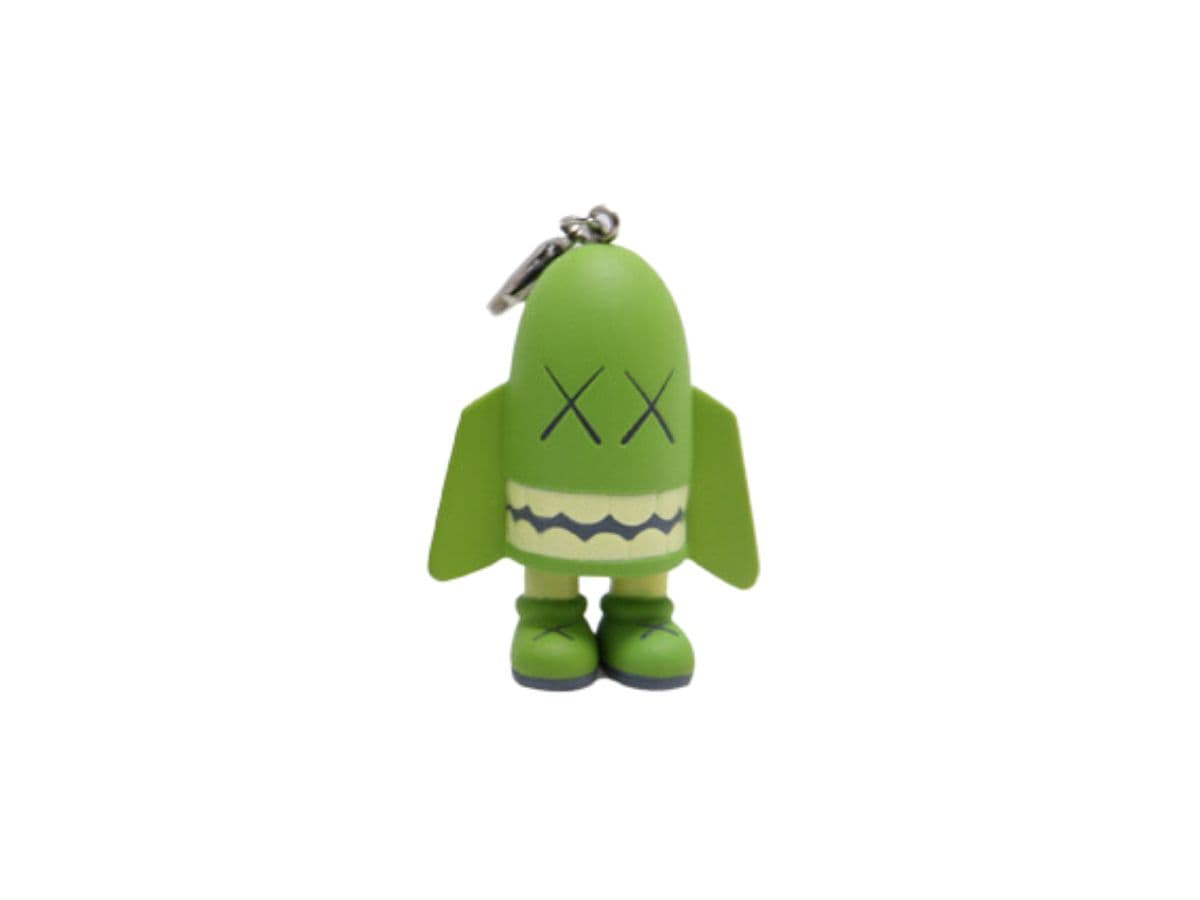 KAWS Blitz Keychain Green