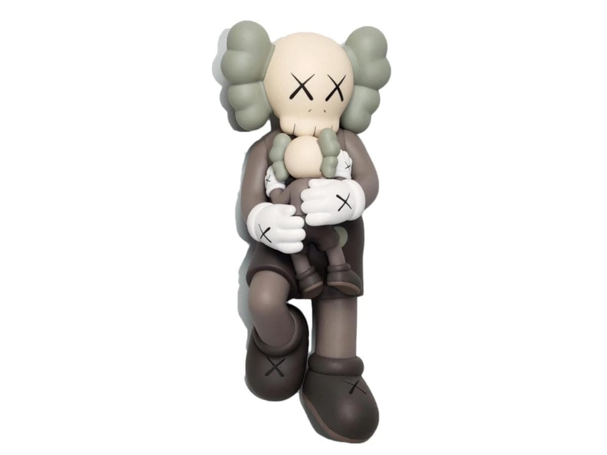 Kaws Holiday Singapore Figure Brown