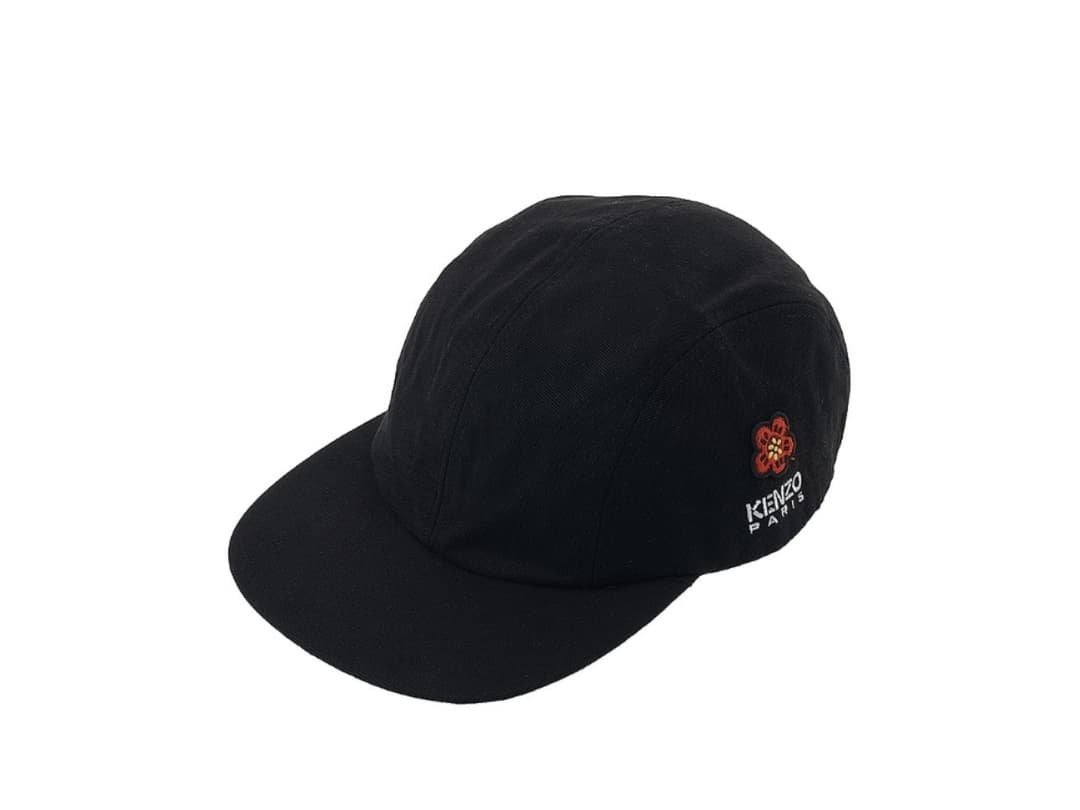 Kenzo Kenzo Boke Flower Cotton Baseball Hat Black