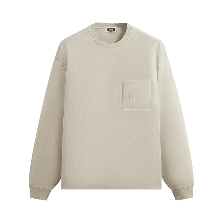 Kith Kith Long-Sleeve Quinn Tee 'Sediment'