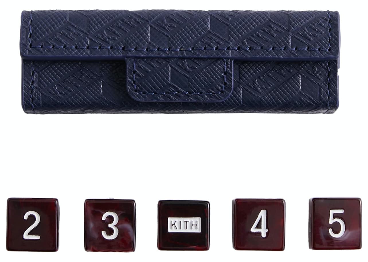 Kith Monogram Dice Set Nocturnal